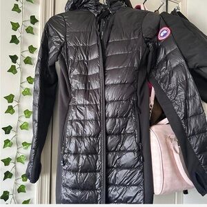Canada Goose Women's Black Puffer Coat